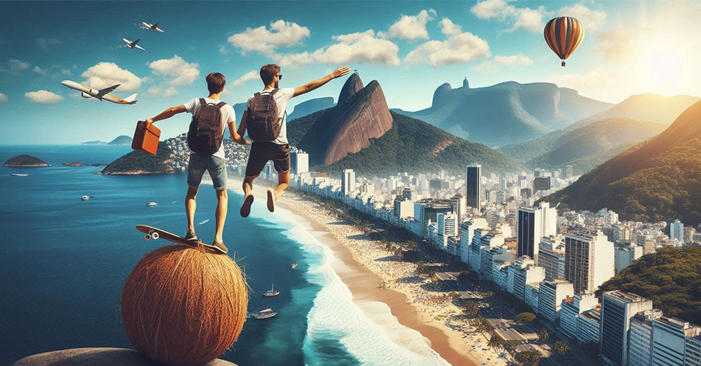 SALOPÃO NO RIO COM O SEU IRMÃO