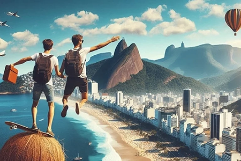 SALOPÃO NO RIO COM O SEU IRMÃO